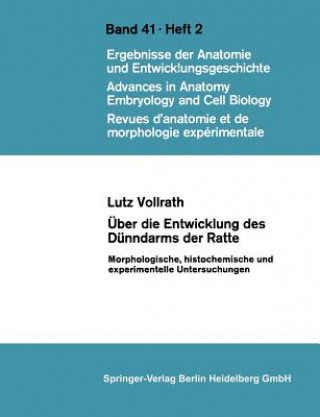 Könyv ber Die Entwicklung Des D nndarms Der Ratte L. Vollrath