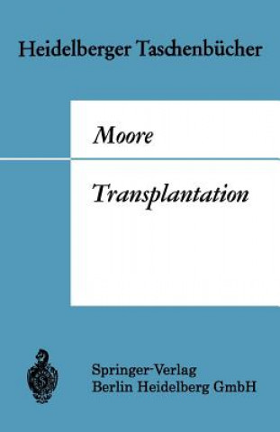 Knjiga Transplantation Francis D. Moore