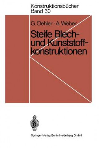 Kniha Steife Blech- Und Kunststoffkonstruktionen Gerhard Oehler