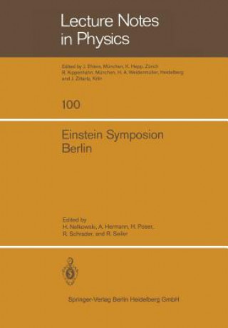 Kniha Einstein Symposion Berlin H. Nelkowski