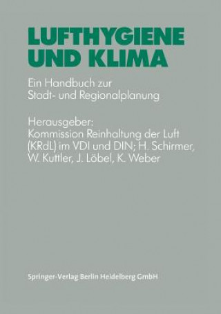 Carte Lufthygiene Und Klima H. Schirmer