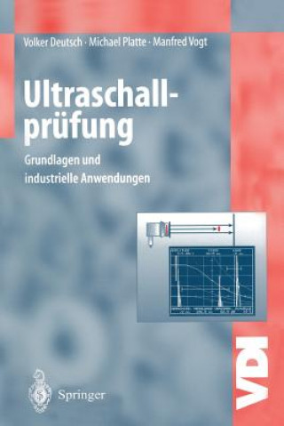 Książka Ultraschallprüfung, 1 Volker Deutsch