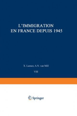 Carte L'Immigration en France depuis 1945 X. Lannes
