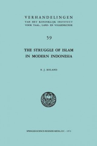 Knjiga Struggle of Islam in Modern Indonesia B. J. Boland