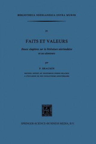 Könyv Faits et Valeurs Pierre. Brachin