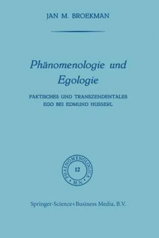 Carte Phanomenologie Und Egologie Frederik Broekman