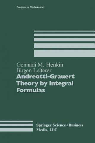 Book Andreotti-Grauert Theory by Integral Formulas henkin