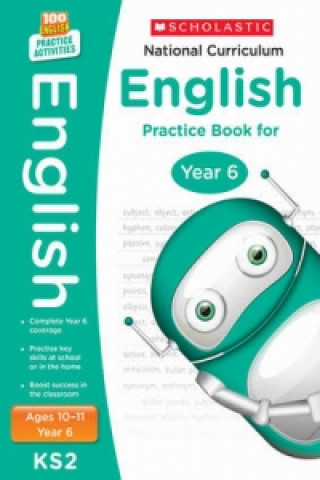 Könyv National Curriculum English Practice Book for Year 6 Scholastic
