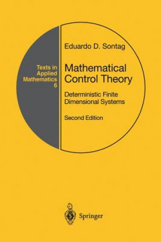 Könyv Mathematical Control Theory Eduardo D. Sontag
