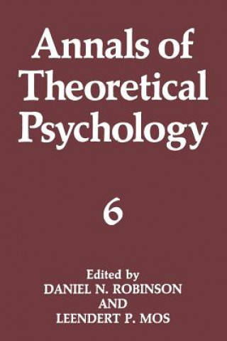 Книга Annals of Theoretical Psychology Daniel N. Robinson