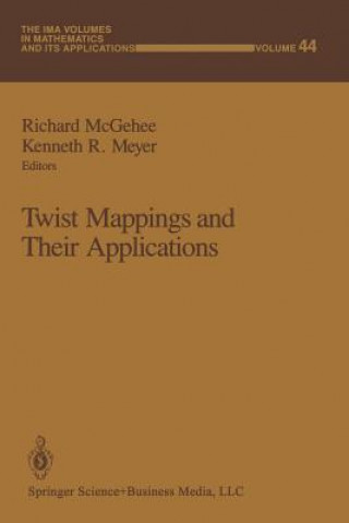 Kniha Twist Mappings and Their Applications Richard McGehee