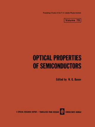 Könyv Optical Properties of Semiconductors N. G. Basov