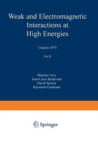 Kniha Weak and Electromagnetic Interactions at High Energies Maurice Levy