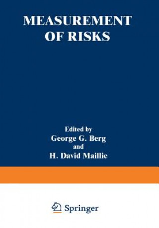 Kniha Measurement of Risks George G. Berg