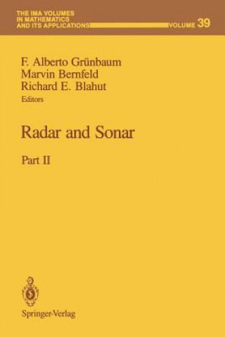 Kniha Radar and Sonar F. Alberto Grünbaum