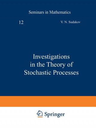 Buch Investigations in the Theory of Stochastic Processes V. N. Sudakov