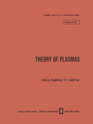 Knjiga Theory of Plasmas D. V. Skobel tsyn