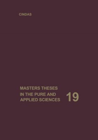 Book Masters Theses in the Pure and Applied Sciences Wade H. Shafer