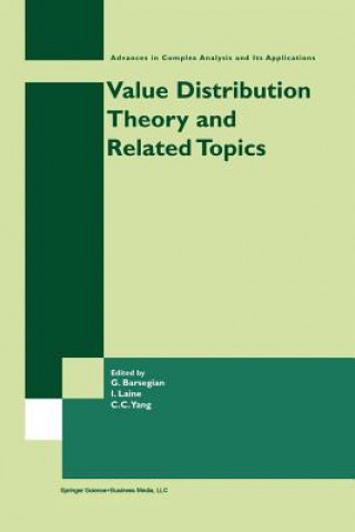 Kniha Value Distribution Theory and Related Topics Grigor A. Barsegian