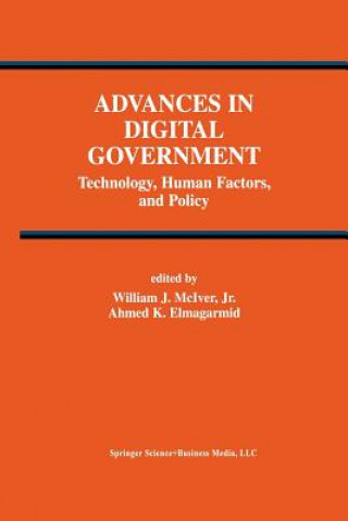 Könyv Advances in Digital Government, 1 William J. McIver Jr.