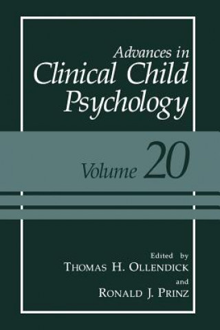 Könyv Advances in Clinical Child Psychology Thomas H. Ollendick