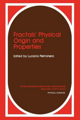 Könyv Fractals' Physical Origin and Properties Luciano Pietronero