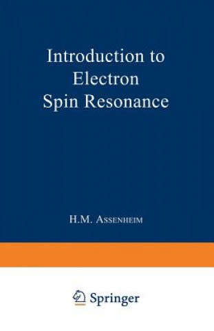 Buch Introduction to Electron Spin Resonance Harry M. Assenheim