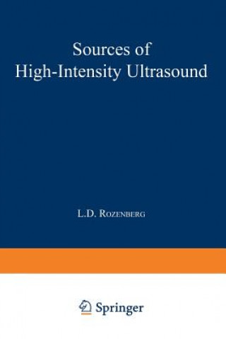 Livre Sources of High-Intensity Ultrasound L.D. Rozenberg