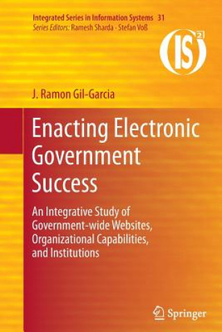 Boek Enacting Electronic Government Success J. Ramon Gil-Garcia