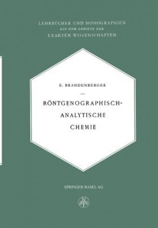 Könyv Roentgenographisch-Analytische Chemie Ernst Brandenberger