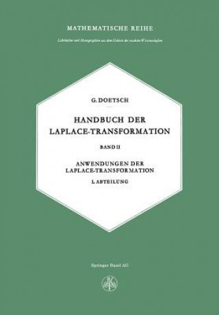 Carte Handbuch Der Laplace-Transformation G. Doetsch
