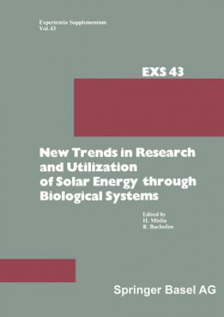 Carte New Trends in Research and Utilization of Solar Energy through Biological Systems islin