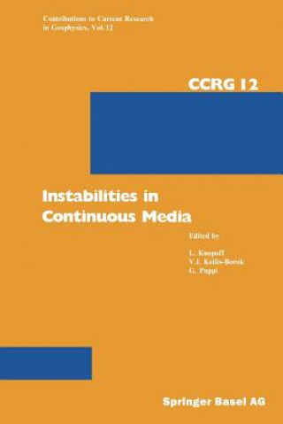 Kniha Instabilities in Continuous Media NOPOFF