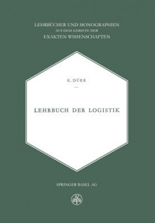 Knjiga Lehrbuch Der Logistik ÜRR
