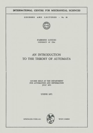 Carte Introduction to the Theory of Automata Fabrizio Luccio