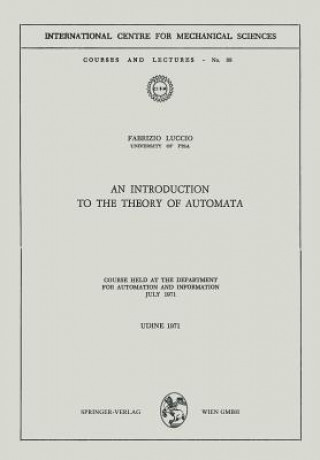 Książka Introduction to the Theory of Automata Fabrizio Luccio