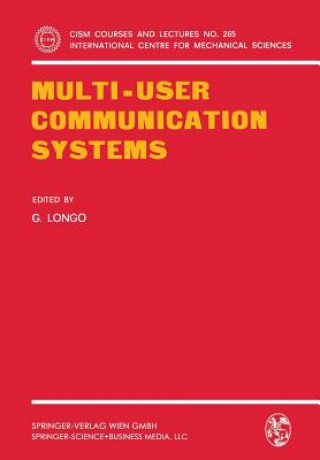 Kniha Multi-User Communication Systems Giuseppe Longo