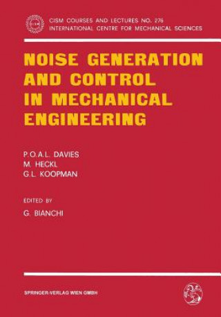 Knjiga Noise Generation and Control in Mechanical Engineering P.O.A.L. Davies
