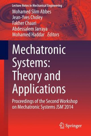Carte Mechatronic Systems: Theory and Applications Mohamed Slim Abbes