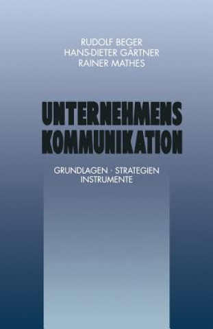 Kniha Unternehmenskommunikation Hans-Dieter Gärtner