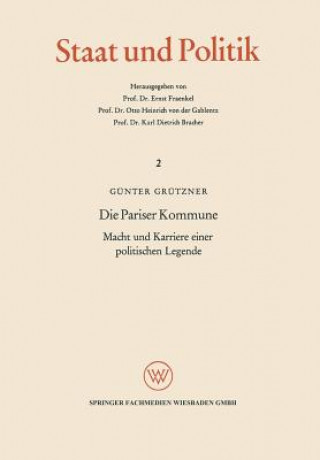 Knjiga Pariser Kommune Günter Grützner