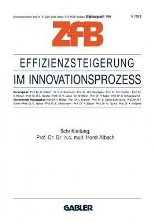 Carte Effizienzsteigerung Im Innovationsprozess Horst Albach