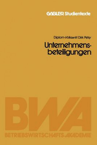 Book Unternehmensbeteiligungen Dirk Petry