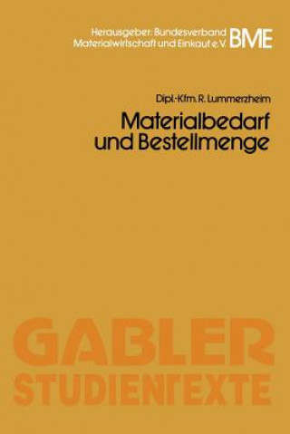 Carte Materialbedarf Und Bestellmenge Richard Lummerzheim