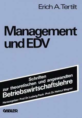 Kniha Management Und Edv Erich A. Tertilt