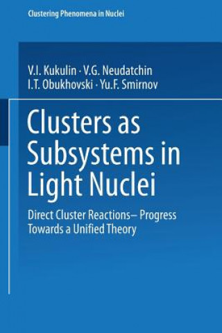 Könyv Clusters as Subsystems in Light Nuclei V. I. Kukulin