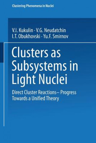 Kniha Clusters as Subsystems in Light Nuclei V. I. Kukulin