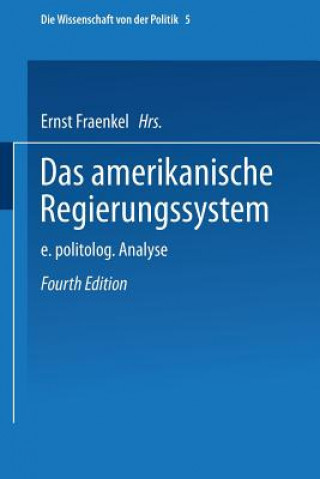 Book Amerikanische Regierungssystem Ernst Fraenkel