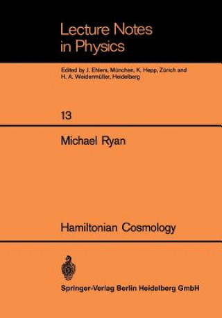 Könyv Hamiltonian Cosmology, 1 Michael Ryan