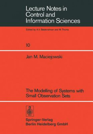 Book Modelling of Systems with Small Observation Sets J.M. Maciejowski